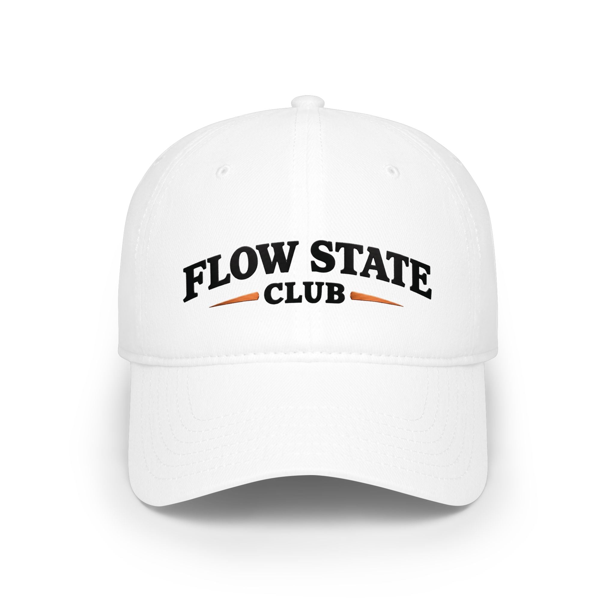 Flow State Club Baseball Cap — Low Profile Embroidered Hat