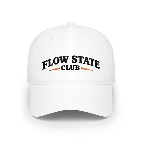Flow State Club Baseball Cap — Low Profile Embroidered Hat